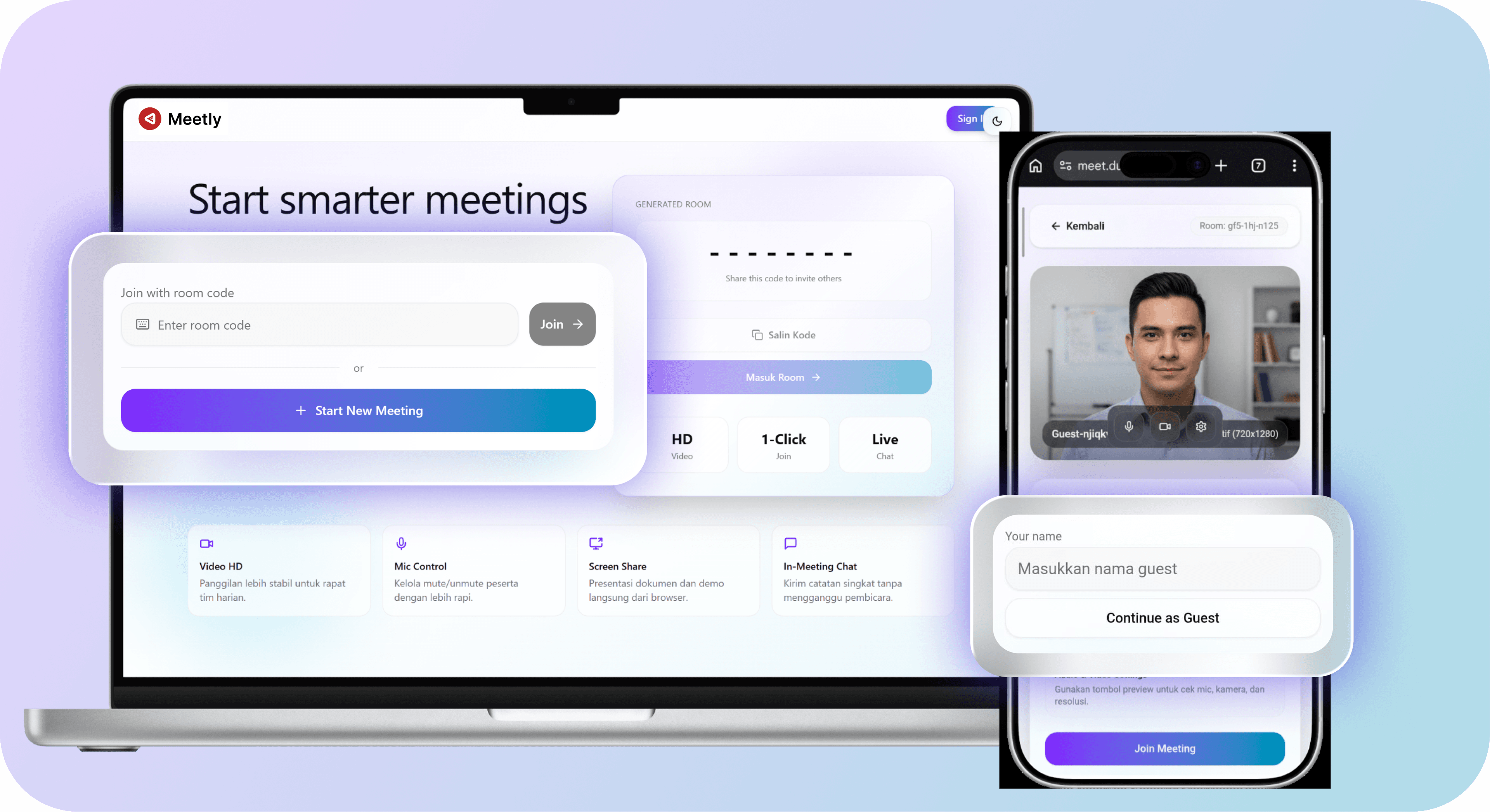 Host online meetings with reliable video conferencing tools.